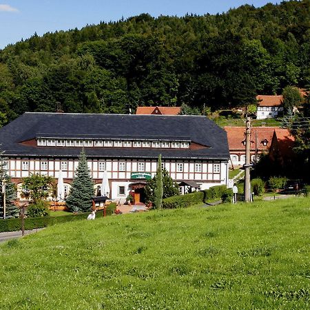 Wanderhotel Sonnebergbaude Waltersdorf  Ngoại thất bức ảnh