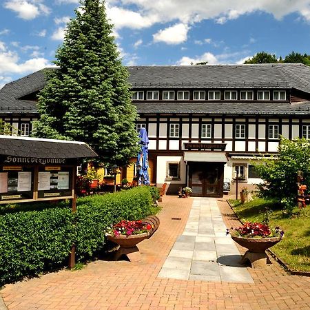 Wanderhotel Sonnebergbaude Waltersdorf  Ngoại thất bức ảnh