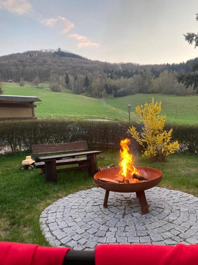 Wanderhotel Sonnebergbaude Waltersdorf  Ngoại thất bức ảnh