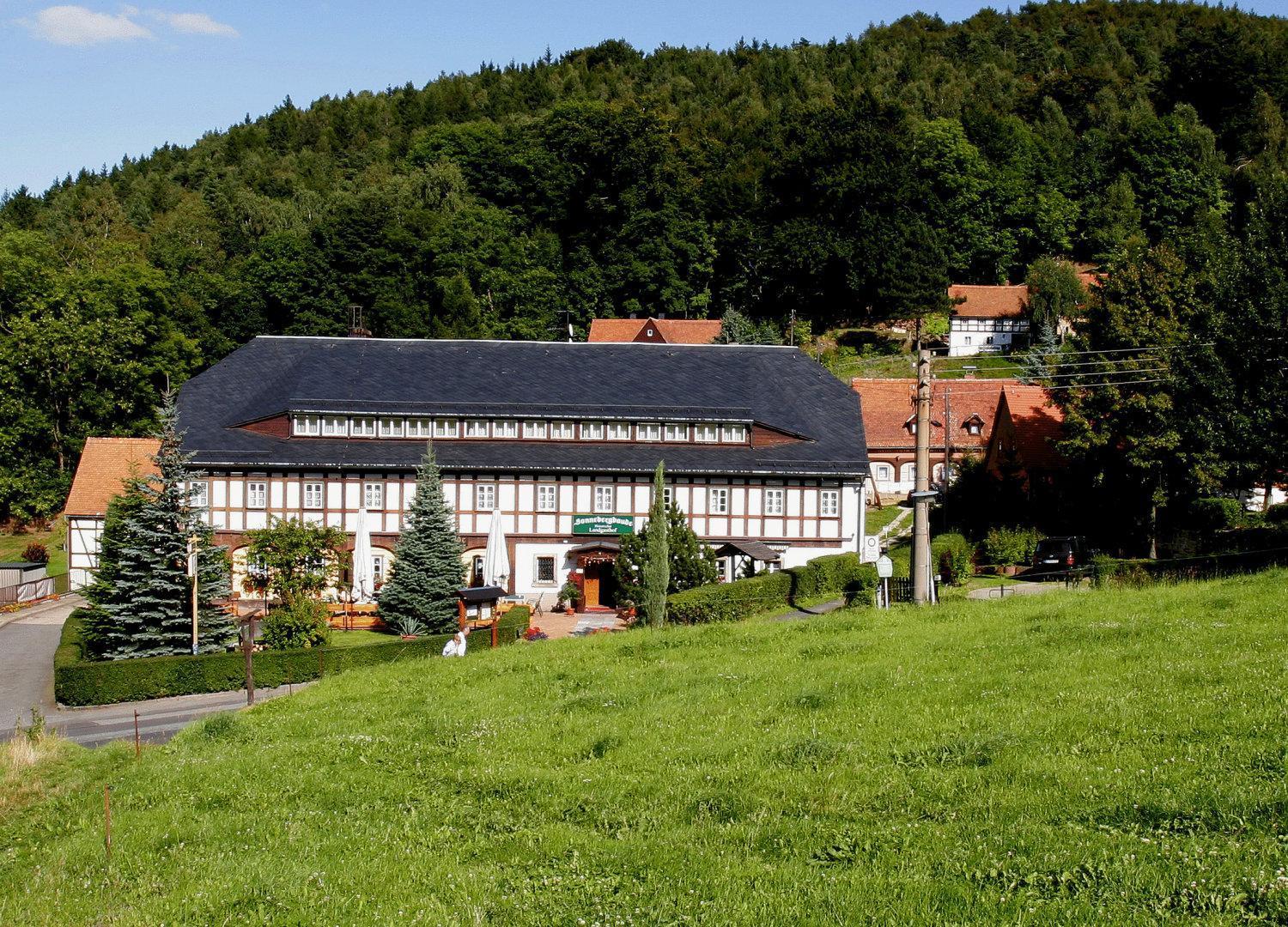 Wanderhotel Sonnebergbaude Waltersdorf  Ngoại thất bức ảnh